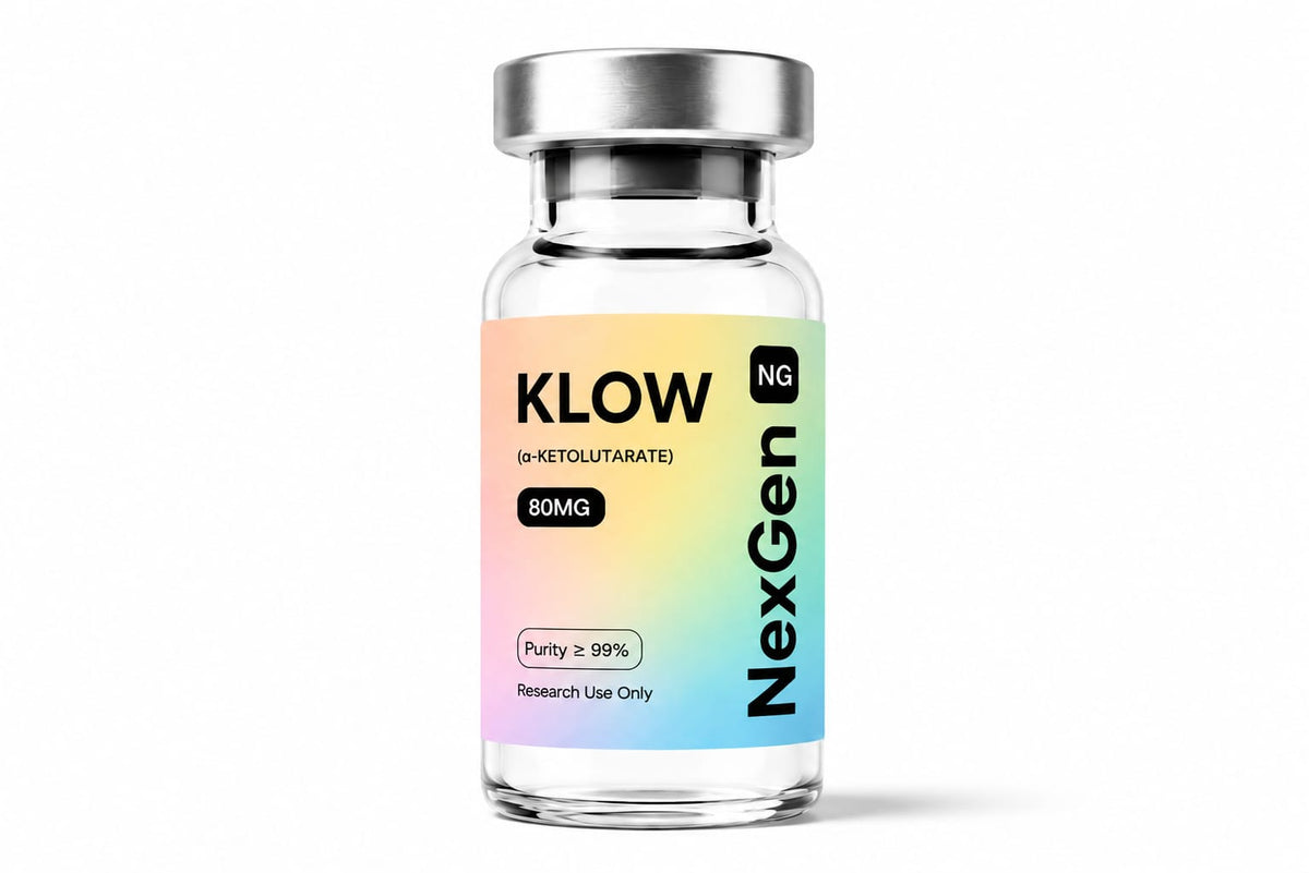 KLOW 80mg - KPV 10mg + GHK-Cu 50mg + TB-500 10mg + BPC-157 10mg