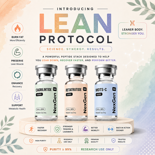 Lean Protocol - Retatrutide 20mg + Cagrilintide 10mg + MOTS-c 40mg